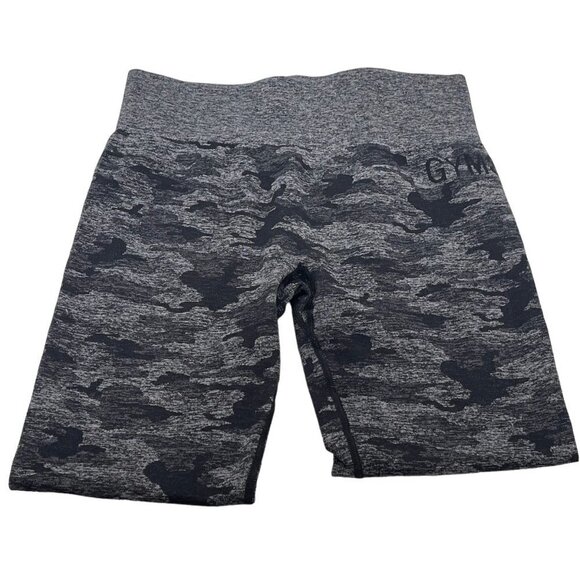 Gymshark Women Adapt Camo Seamless Leggings Black White Size Large High Waist - Picture 3 of 11